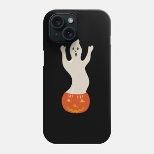 Ghost with Pumpkin Blow Mold Phone Case