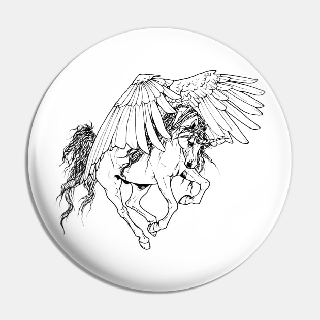 Pegasus Pin by CaptainsLady