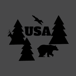 USA WEBBiT Outdoors T-Shirt