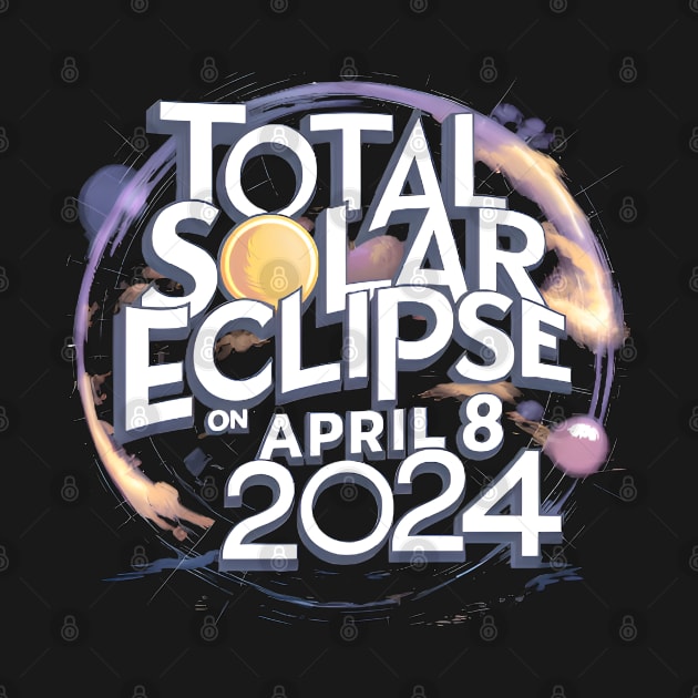 total solar eclipse 2D by CreationArt8