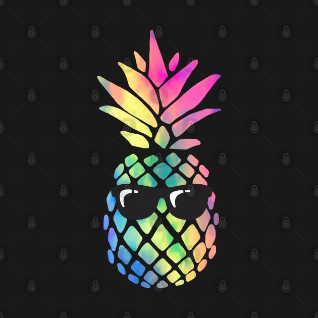 Rainbow Pineapple by Indiecate