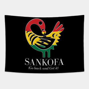 Sankofa (Go back and get it) Tapestry