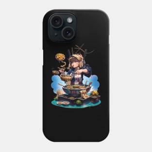 The Great Wave Ramen Phone Case