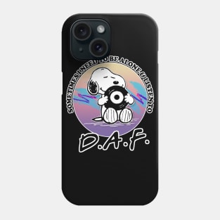 DAF Vinyl Record Fan Design Phone Case