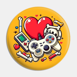 i love game boy Pin