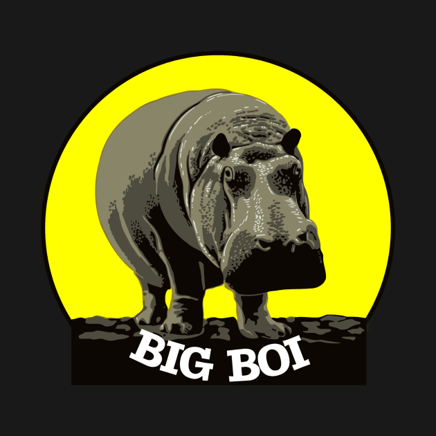 big boi hippo zoo african animal meme by Captain-Jackson