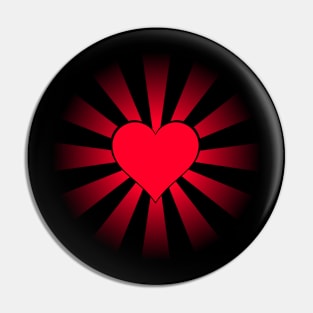 Love radiation Pin