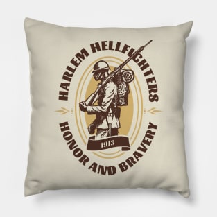 Harlem Hellfighters - WW1 Infantry Regiment Pillow