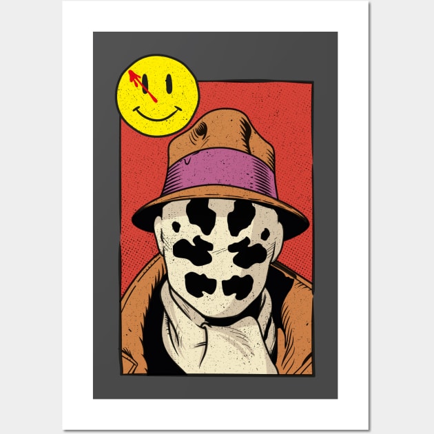 Watchmen Rorschach Comic Book Antihero Art Print Decor - POSTER 20x30