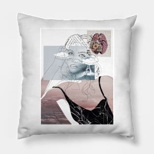 Moody • Line version Pillow
