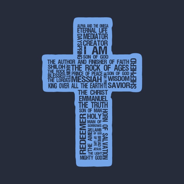 Names of Jesus Cross by AlondraHanley