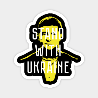 Stand with Ukraine Support Ukraine Magnet