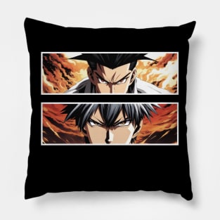 Anime Deadliest Battle Anime Eyes Pillow