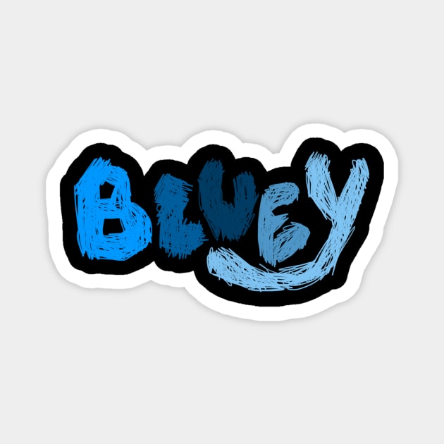 Bluey Magnet by KadyBeam