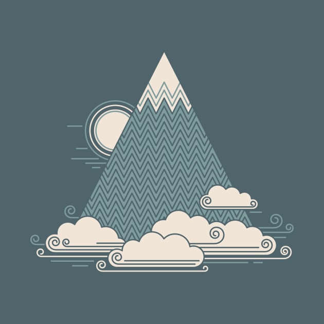 Cloud Mountain by Thepapercrane