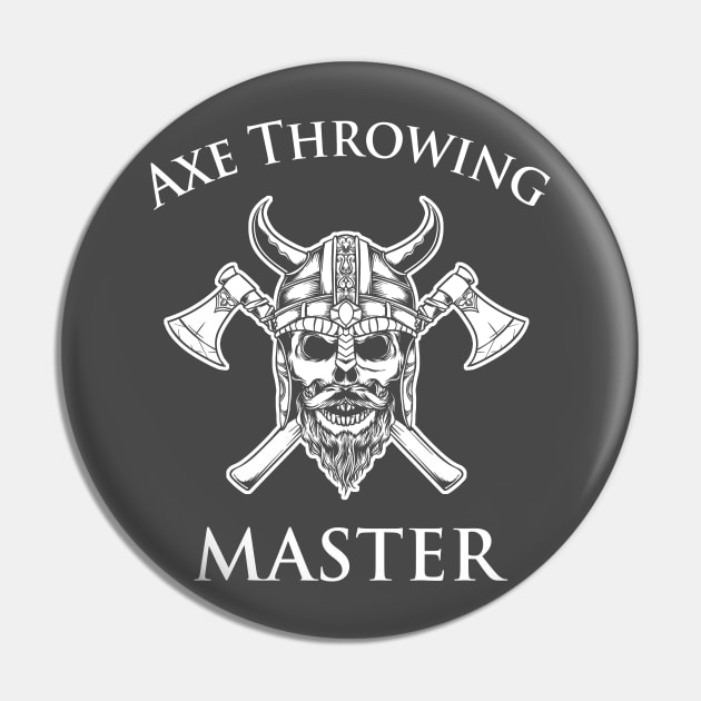 Axe Throwing Master - Viking Metal Pin by VikingMetalMerch