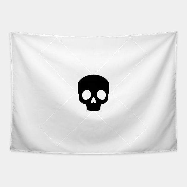 Love Death and Robots Crossbones Tapestry by PosterpartyCo