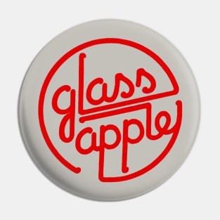 Glass Apple Topeka New Logo Pin