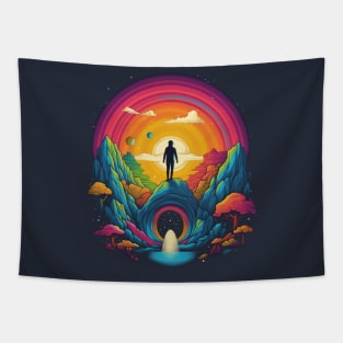 No More Limits: Overcoming Atychiphobia With Courage Tapestry