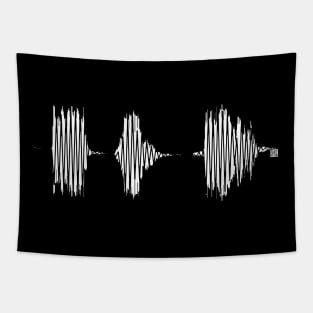 BLACK LIVES MATTER Sound Wave Tapestry