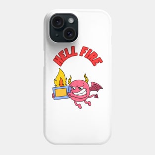 hell fire Phone Case