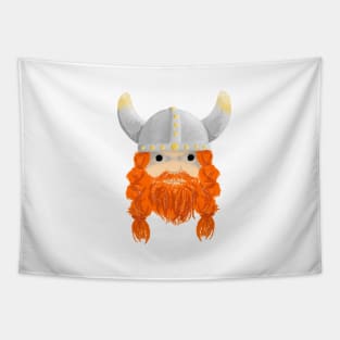 Cute But Deadly Viking Warrior Tapestry