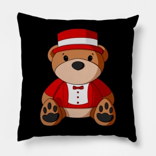 Circus Ringmaster Teddy Bear Pillow