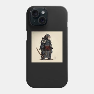 Chimpanzee Monkey Ukiyo-e Japanese Style Phone Case