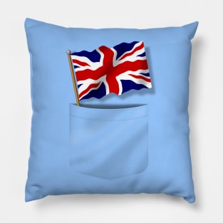 Pocket Union Jack Pillow