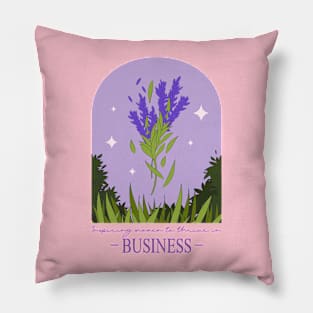 Inspiring Women to Thrive in Business Pillow