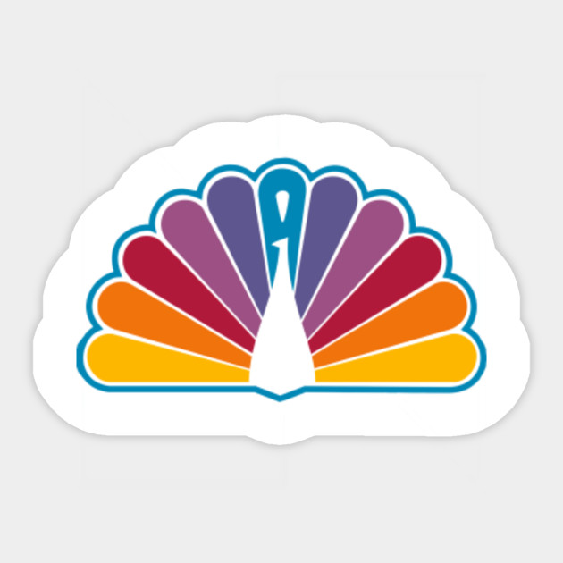 Vintage Peacock Nbc Sticker Teepublic
