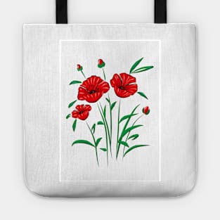 Poppies Tote