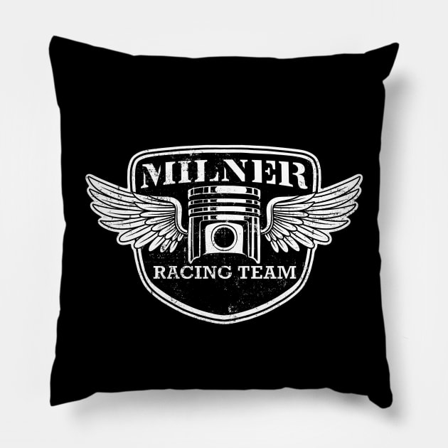 Milner Racing Team 1964 Pillow by asterami