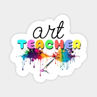 Art Teacher Shirt Magnet