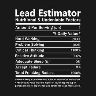 Lead Estimator T-Shirt