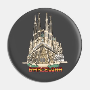 Barcelona Sagrada Familia Pin