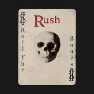 Rush Roll The Bones Playing Card T-Shirt