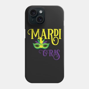 Mardi Gras Mask Design for the Family Phone Case