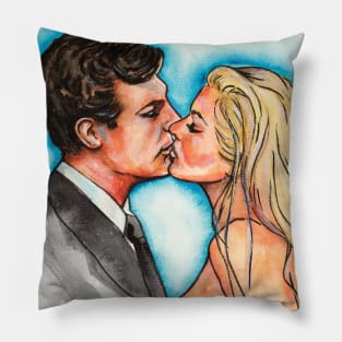 Marcello Mastroianni Pillow