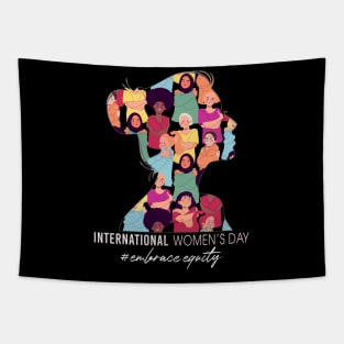 International Womens Day 2023 Embrace Equity International Womens Day Tapestry