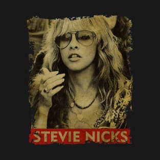 TEXTURE ART- Stevie Nicks - RETRO STYLE 1 T-Shirt