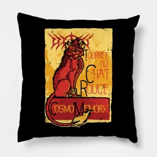 Le Chat Rouge Pillow