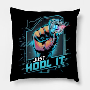 Just HODL it Pillow