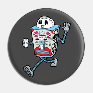 Coffee-Bot Pin