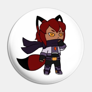 Rubi Chibi Armor Pin