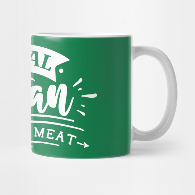 SOCIAL VEGAN I AVOID MEAT - Funny Vegan - Mug | TeePublic
