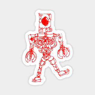 8 Year Old Jack: Robot Magnet