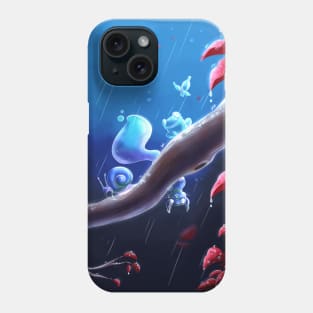 Raindrop buddies Phone Case