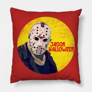 Jason's scary mask Pillow