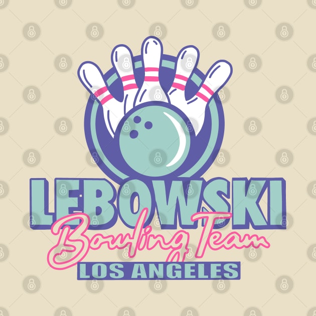 Lebowski bowling team by Store freak